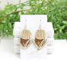 Banksia dangle earring