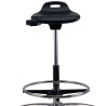 CURRIE Sit-Stand Chrome Base Drafting Office Chair